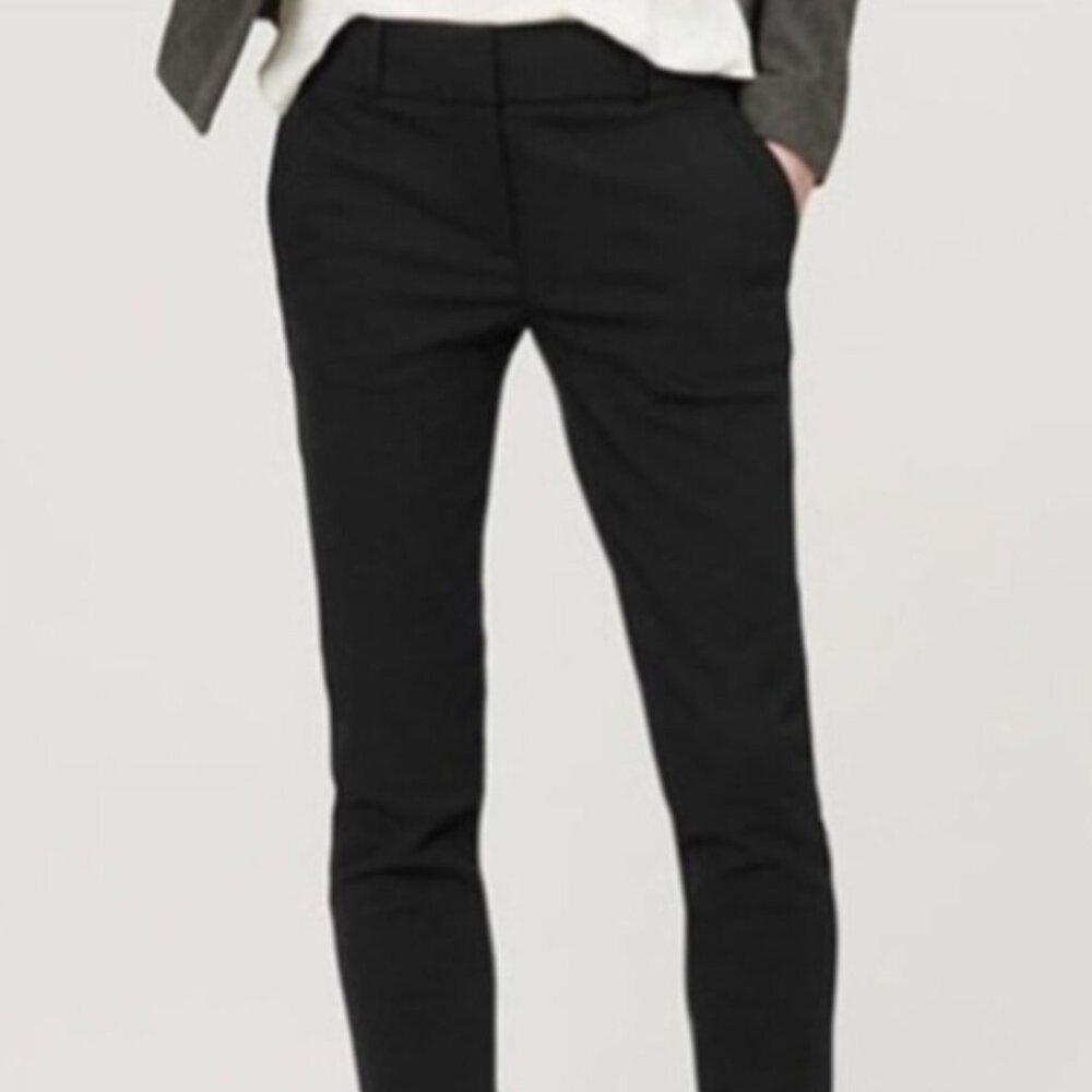 Loft Black Marissa Skinny Pant - Size 6